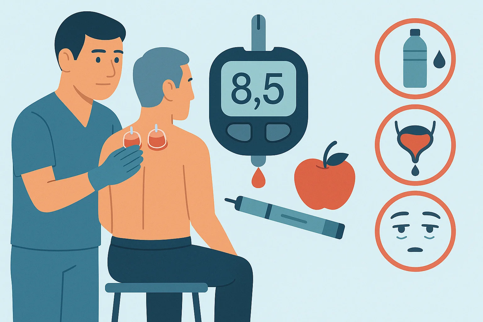 Cover Image for ডায়াবেটিস (Diabetes) প্রতিরোধে ও চিকিৎসায় হিজামা থেরাপী