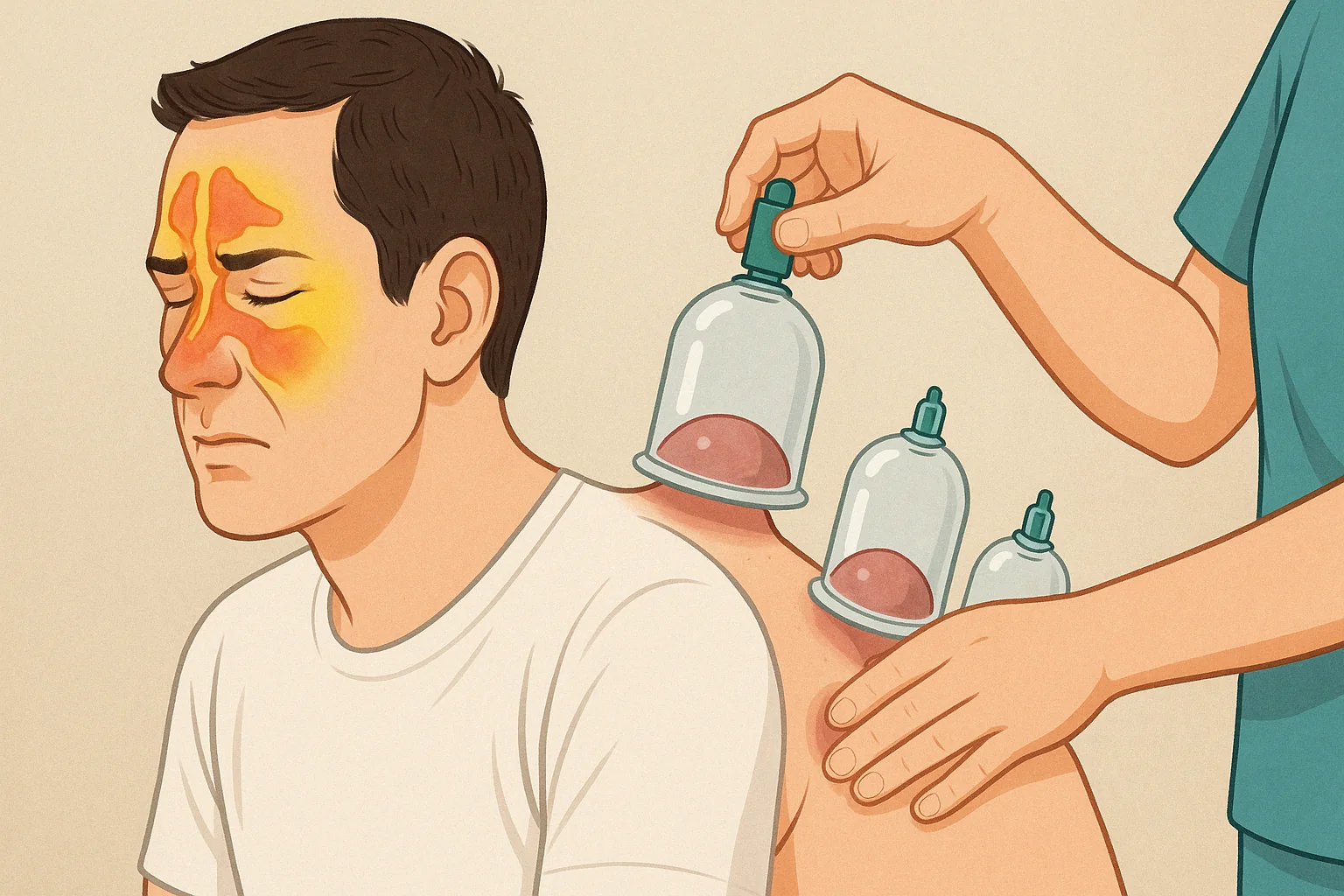 Cover Image for সাইনোসাইটিস ও মাথাব্যথার প্রাকৃতিক চিকিৎসায় হিজামা থেরাপি