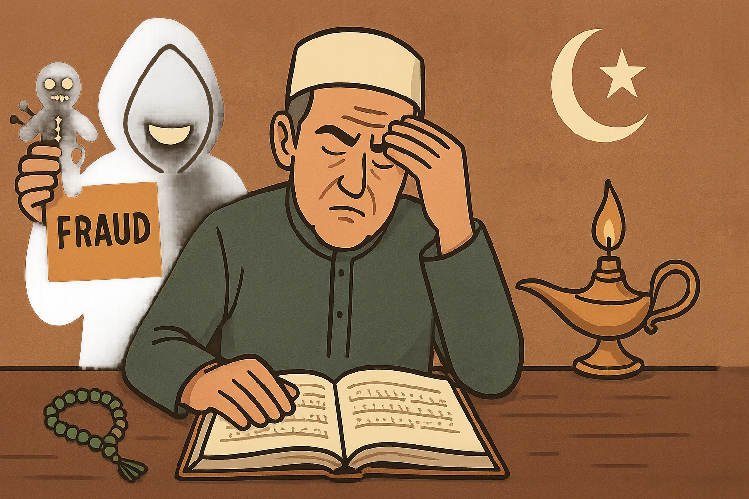 রোগ নির্ণয়ের নামে তান্ত্রিকতা, ভণ্ডামি ও ইস্তিখারার অপব্যবহার